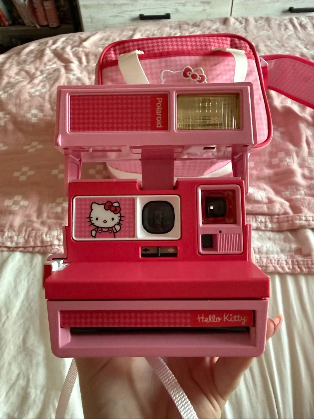 Polaroid Pink Hello Kitty Instant Camera